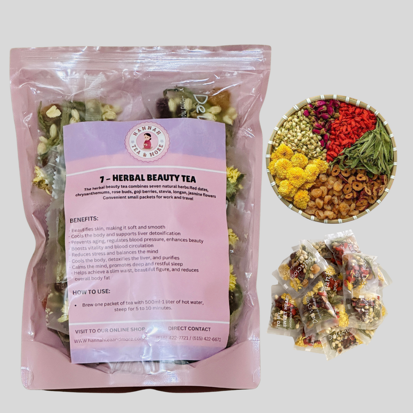 7 HERBAL BEAUTY TEA